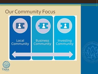 Our Community Focus
 