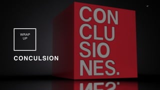 47
CONCULSION
WRAP  
UP
 