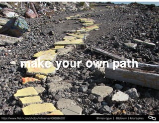 l@missrogue | @tctotem | #startuplies
make your own path
l@missrogue | @tctotem | #startuplieshttps://www.flickr.com/photo...