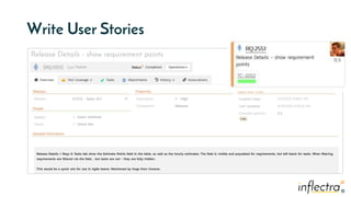 ®®
Write User Stories
 