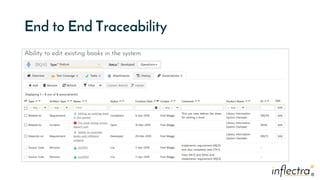 ®
®
End to End Traceability
 