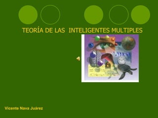 TEORÍA DE LAS  INTELIGENTES MULTIPLES Vicente Nava Juárez 