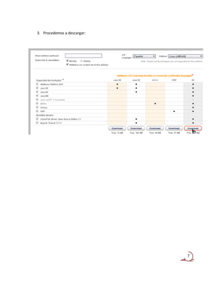3. Procedemos a descargar:




                             7
 