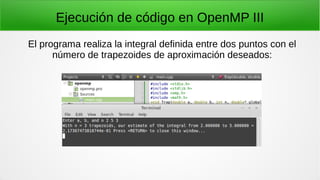 OpenMP - Configuración de IDE y ejecución de código paralelo | ODP