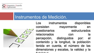 Instrumentos de Medición. 
 