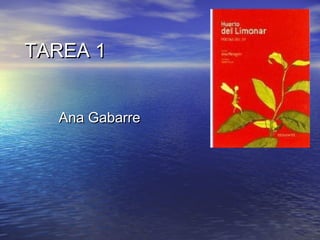 TAREA 1
Ana Gabarre

 