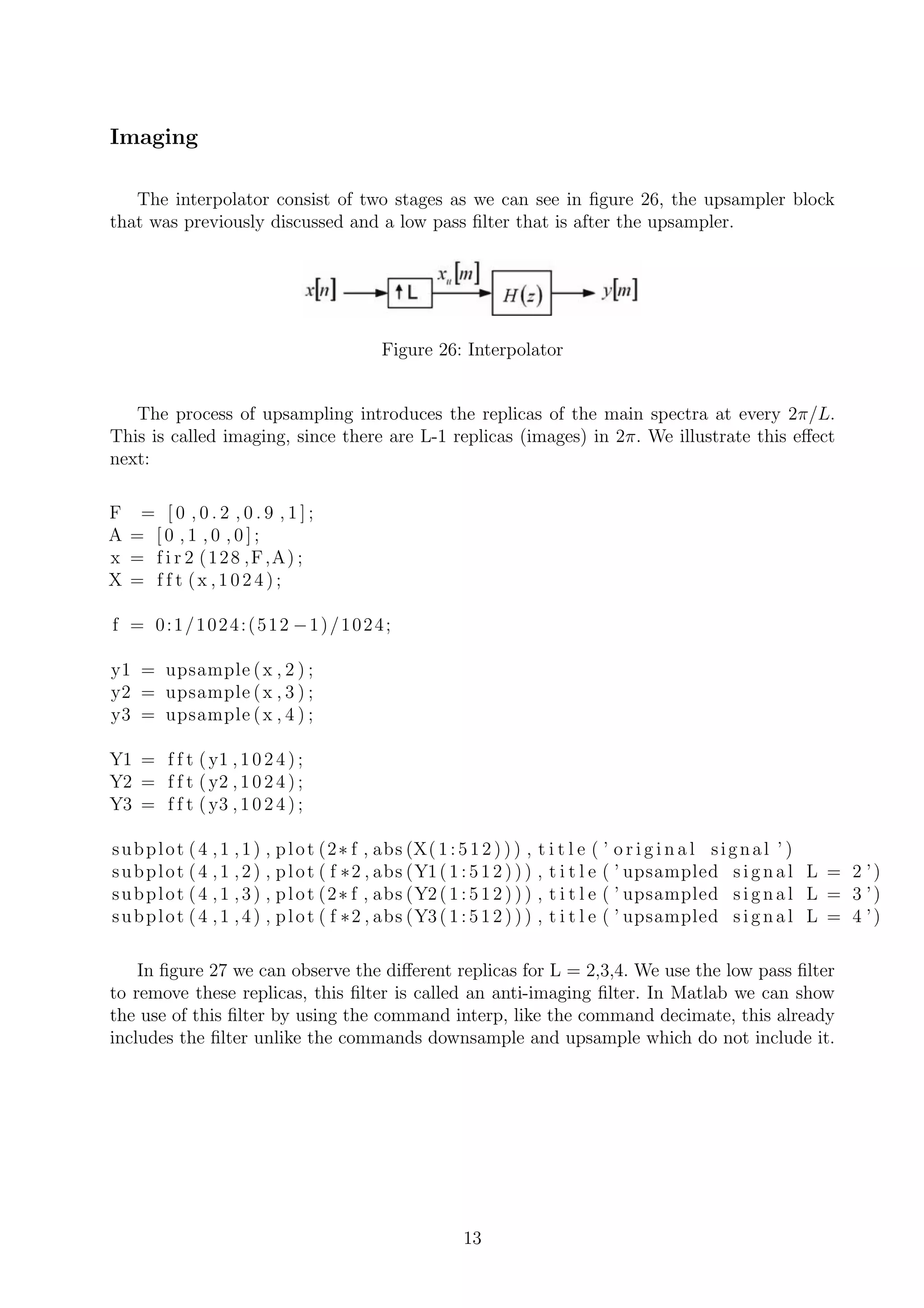 Decimation and Interpolation | PDF
