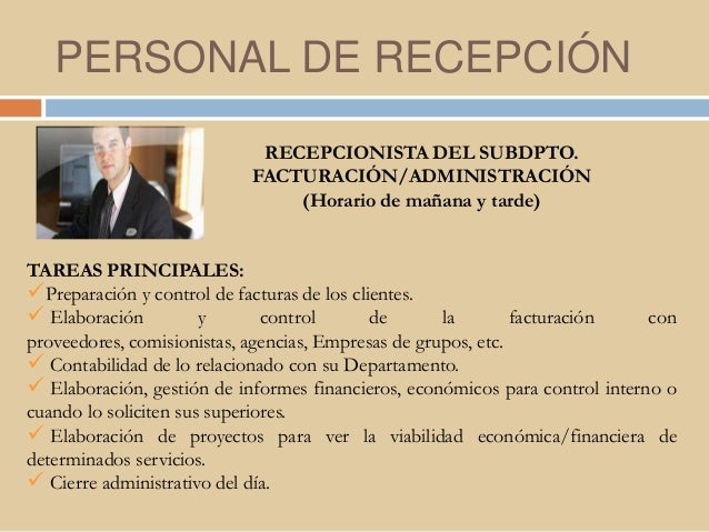 Tarea 1 1 diseño y organizacion dpto recepcion