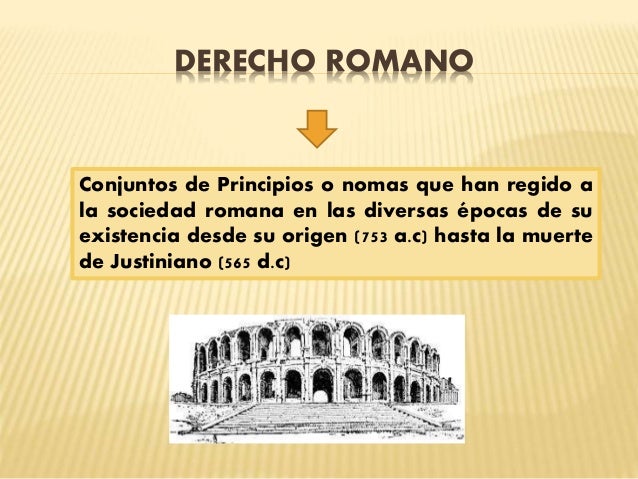 Derecho romano 1