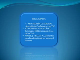 FOMENTO DE LA COHESIÓN DE GRUPO CLASEEl trabajo en equipo – participativo es esencial ya que el trabajo en grupo, la lluvia de ideas, la iniciativa, la inventiva, son factores importantes para la toma de decisiones en un momento determinandoEs fundamental que todos participen activamente con razonamiento claro teniendo en cuenta un buena planificación administrativa (organización, dirección y control) en todos y cada uno de los procesos a desarrollarsepor estas razones puedo señalar que el uso de los TICS se emplean en la vida diaria, gracias a las TICS se han generado muchos procesos importantes en beneficio de la educación.
