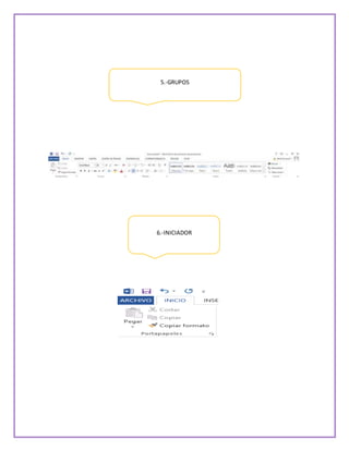 5.-GRUPOS
6.-INICIADOR
 
