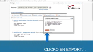 CLICKO EN EXPORT…

 
