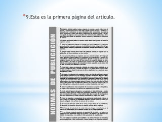 *9.Esta es la primera página del artículo. 
 