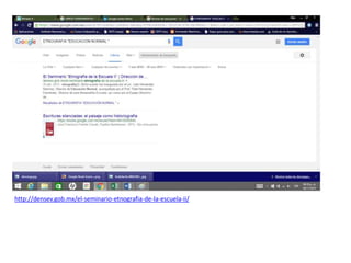 http://densev.gob.mx/el-seminario-etnografia-de-la-escuela-ii/
 
