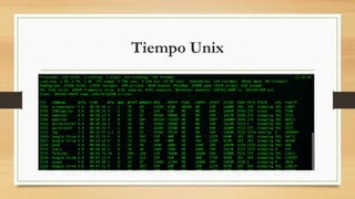 Tiempo Unix
 