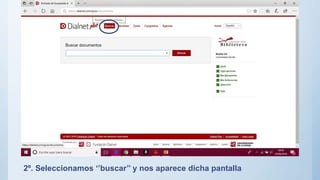 2º. Seleccionamos ‘’buscar’’ y nos aparece dicha pantalla
 