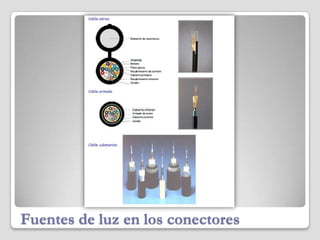 Fuentes de luz en los conectores