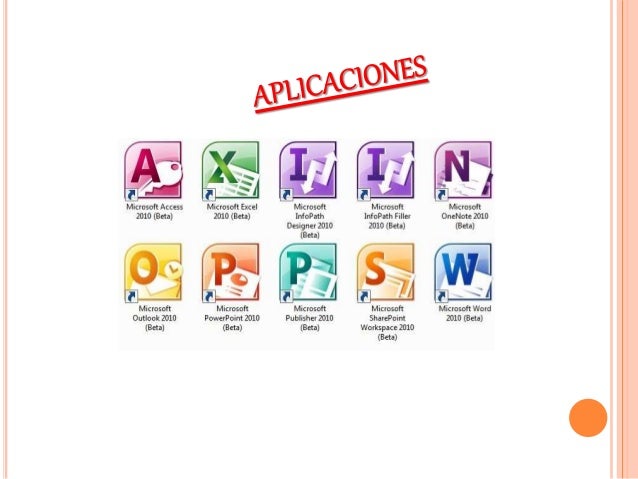 PRODUCTOS MICROSOFT OFFICE