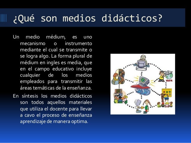 MEDIOS DIDACTICOS