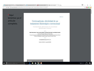 *Aquí
tenemos ya el
artículo
completo.
 