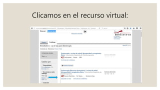 Clicamos en el recurso virtual:
