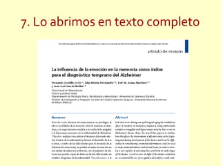 7. Lo abrimos en texto completo
 