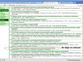 Se elige un artículo
 