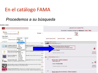 En el catálogo FAMA
Procedemos a su búsqueda