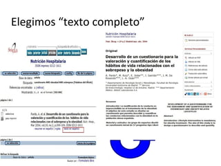 Elegimos “texto completo”
