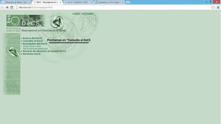 Pinchamos en “Consulta al DeCS
 