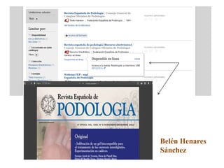 Belén Henares
Sánchez
 