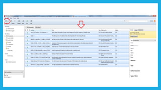 Gestor bibliográfico Mendeley.