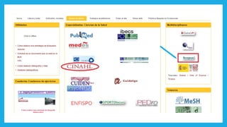 Gestor bibliográfico Mendeley.