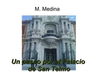 M. Medina  Un paseo por el Palacio de San Telmo 