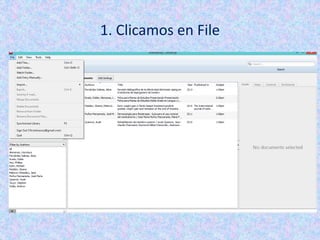 1. Clicamos en File
 