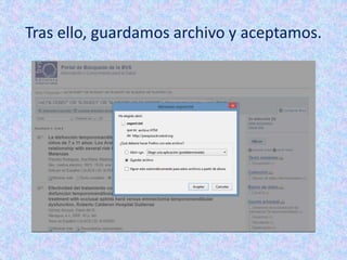 Tras ello, guardamos archivo y aceptamos.
 