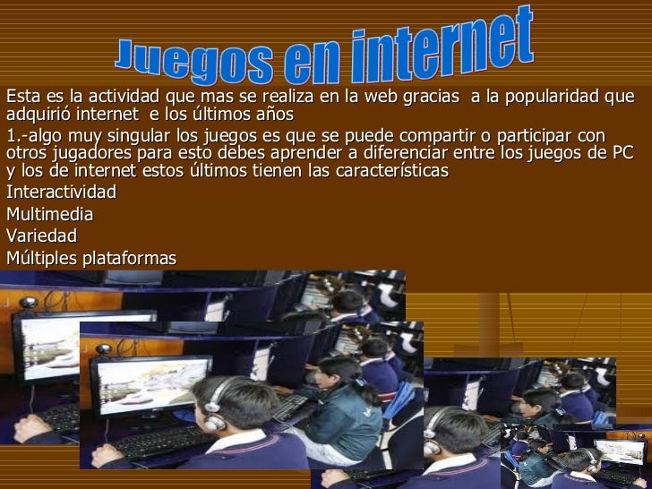 Tarea 3 Juegos En Internet