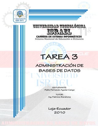 CARRERA DE SISTEMAS INFORMÁTICOS
Sistema Nacional de Educación a Distancia
 