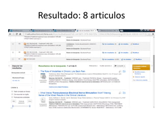 Resultado: 8 articulos 
 