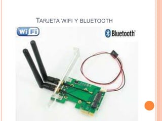 TARJETA WIFI Y BLUETOOTH
 