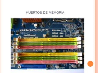 PUERTOS DE MEMORIA
 