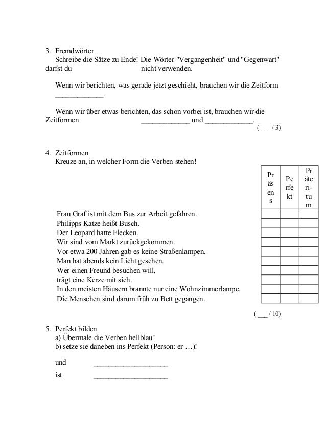 Welche Zeitform ist geladen? Welche Zeitform ist geladen?