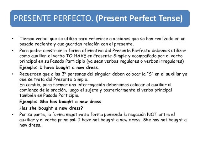 Ejemplos De Tiempos Perfectos E Imperfectos – WEVBZ