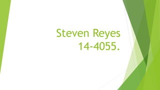 Steven Reyes
14-4055.
 