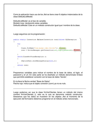 Base de datos con Netbeans | PDF