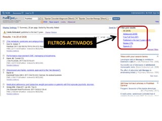 FILTROS ACTIVADOS
 