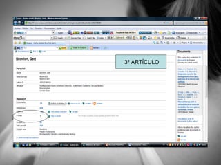 3º ARTÍCULO 3º ARTÍCULO