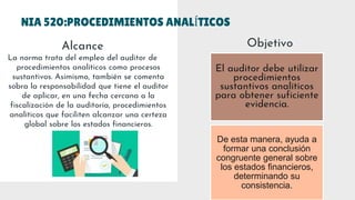 NIAS- EVIDENCIAS DE AUDITORIA