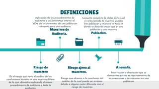 NIAS- EVIDENCIAS DE AUDITORIA