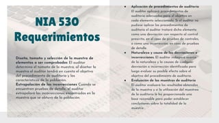 NIAS- EVIDENCIAS DE AUDITORIA